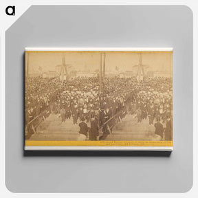 アートパネル-Grand Masonic Ceremony
 - エドワード マイブリッジ Canvas.