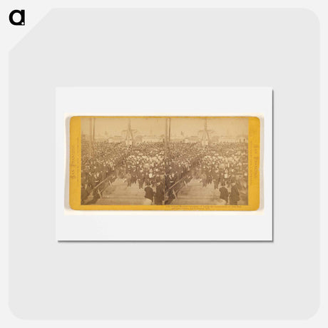 アートポストカード-Grand Masonic Ceremony
 - エドワード マイブリッジ Postcard.