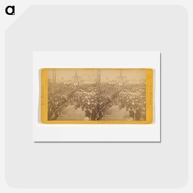 アートポストカード-Grand Masonic Ceremony
 - エドワード マイブリッジ Postcard.
