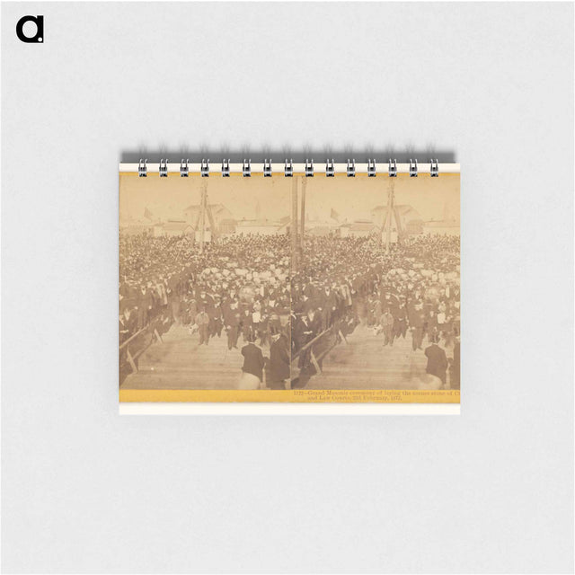 アートメモ帳-Grand Masonic Ceremony
 - エドワード マイブリッジ Memo.