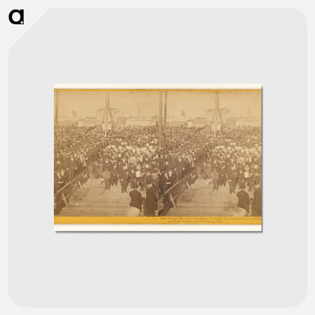 アートポストカード-Grand Masonic Ceremony
 - エドワード マイブリッジ Postcard.