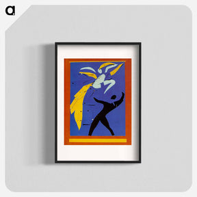 アートポスター-Two Dancers (Study for Rouge et Noir - アンリ マティス Poster.