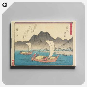 Maisaka: The Ferry at Imagiri
 - 歌川 広重 Canvas.