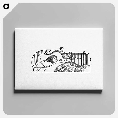 アートパネル-Bedtime from Verses for Grannie
 - 大英図書館 Canvas.