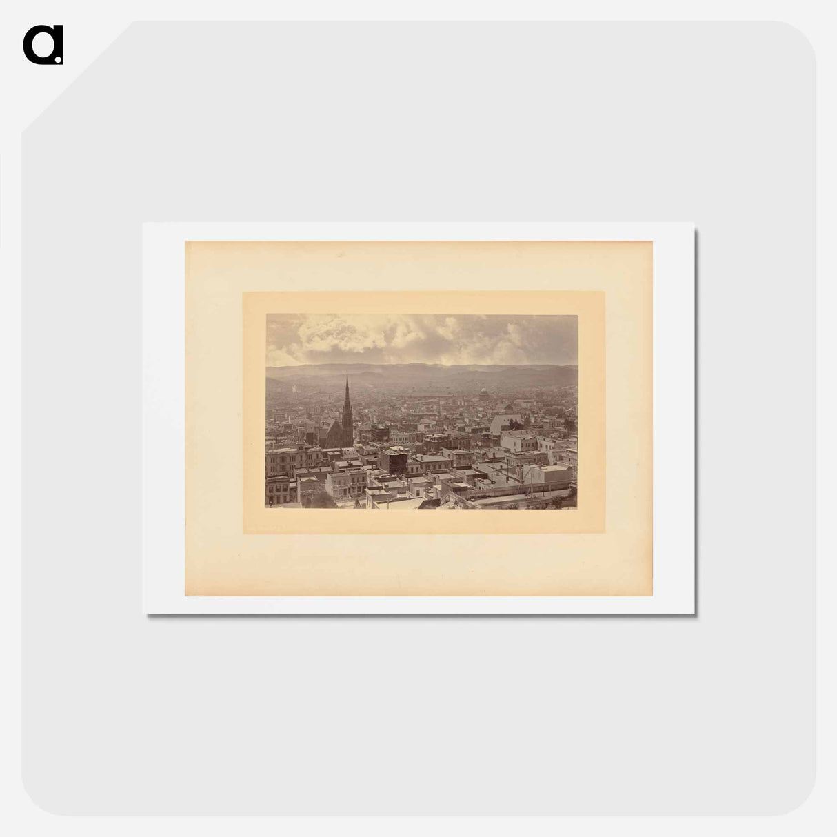 アートポストカード-View from Windows Looking South-West
 - エドワード マイブリッジ Postcard.