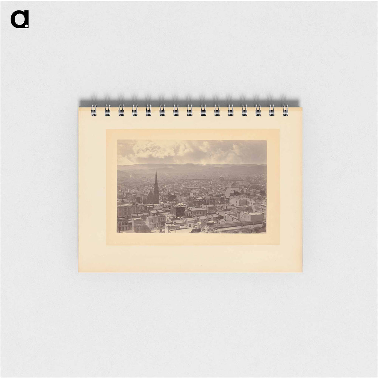 アートメモ帳-View from Windows Looking South-West
 - エドワード マイブリッジ Memo.