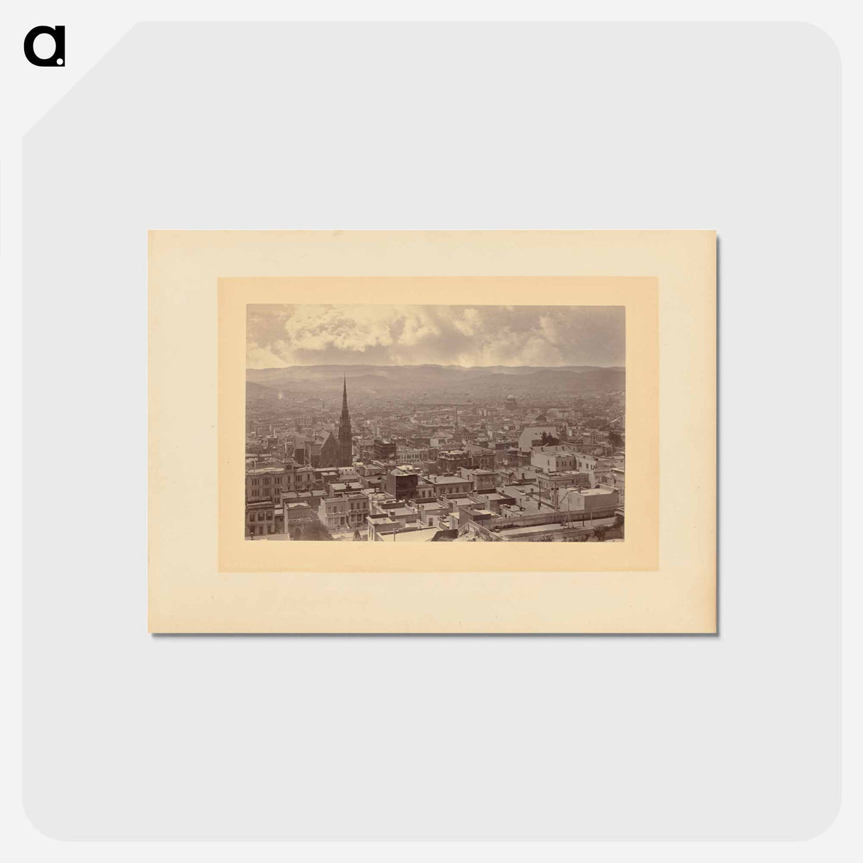 アートポストカード-View from Windows Looking South-West
 - エドワード マイブリッジ Postcard.
