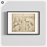 Original public domain image from the MET museum. - Hokusai Katsushika Poster.