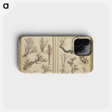Original public domain image from the MET museum. - Katsushika Hokusai Phone Case.