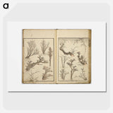 Original public domain image from the MET museum. - Hokusai Katsushika Poster.