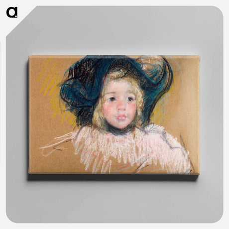 アートパネル-Simone in a Green Bonnet
 - セントルイス美術館 Canvas.
