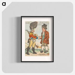 アートポスター-Conciliation - Reconciliation - or John Bull and His Brother Paddy
 - イェール大学アートギャラリー Poster.