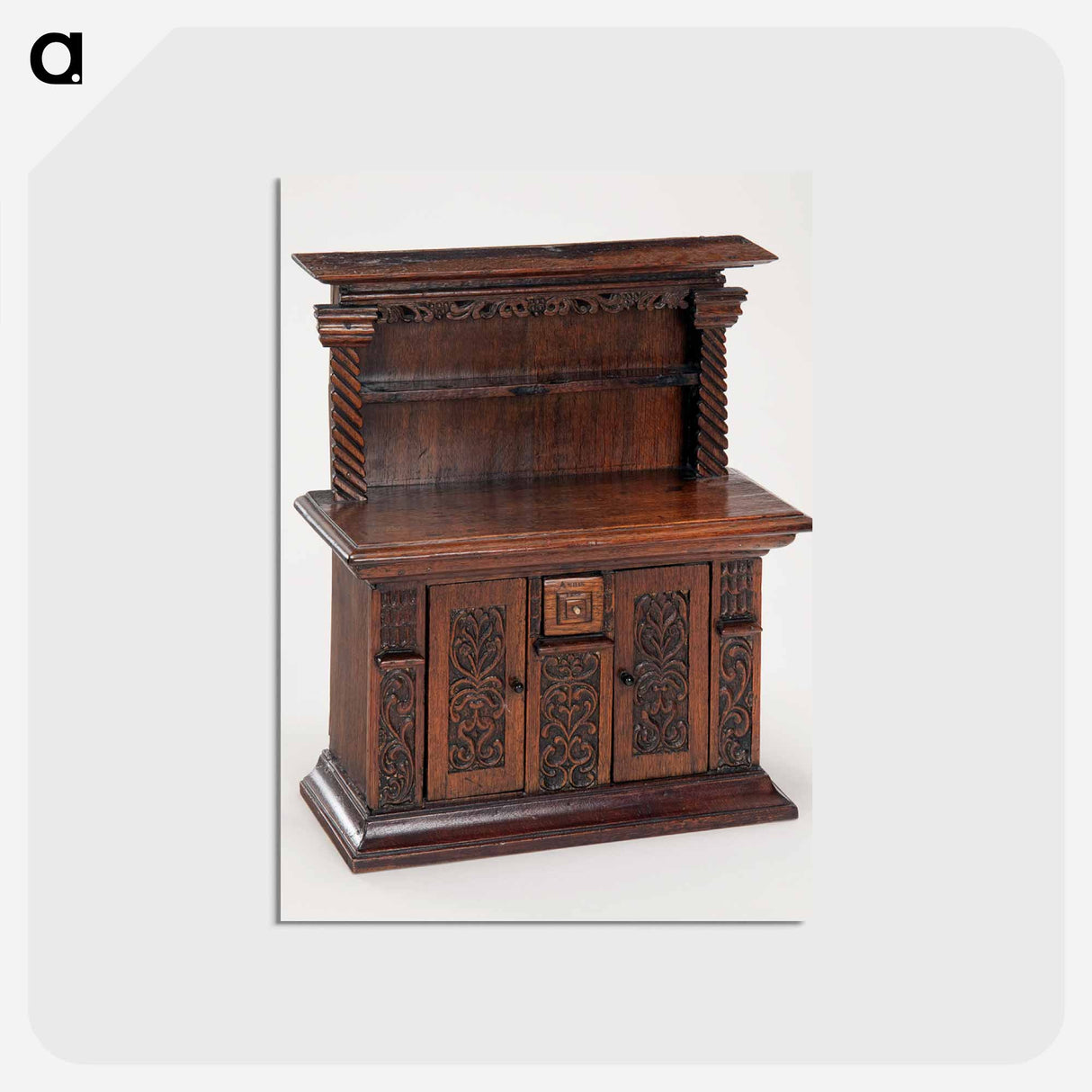 アートポストカード-Miniature Dresser
 - バーンズ・コレクション Postcard.