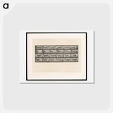 アートポストカード-Mule Stubbornness
 - エドワード マイブリッジ Postcard.
