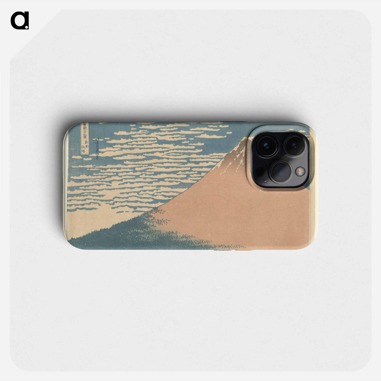 Helder weer en een zuidelijke wind - 葛飾 北斎 Phone Case.