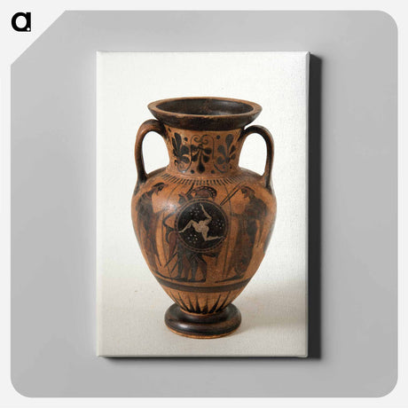 アートパネル-Attic Black Figure Neck Amphora
 - バーンズ・コレクション Canvas.