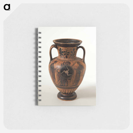 アートメモ帳-Attic Black Figure Neck Amphora
 - バーンズ・コレクション Memo.
