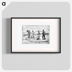 アートポスター-Vintage Golfers from Won at the Last Hole
 - 大英図書館 Poster.