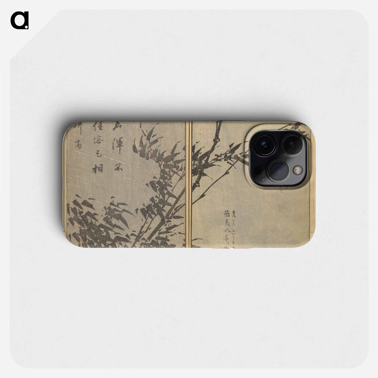 Old Manji's Cursive Picture Album - Katsushika Hokusai Phone Case.