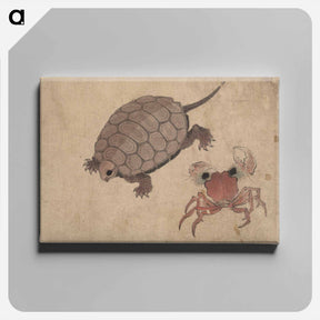 アートパネル-Album of Sketches by Katsushika Hokusai and His Disciples - 葛飾 北斎 Canvas.