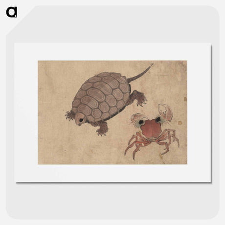 アートポスター-Album of Sketches by Katsushika Hokusai and His Disciples - 葛飾 北斎 Poster.