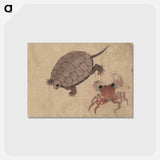 アートポストカード-Album of Sketches by Katsushika Hokusai and His Disciples - 葛飾 北斎 Postcard.