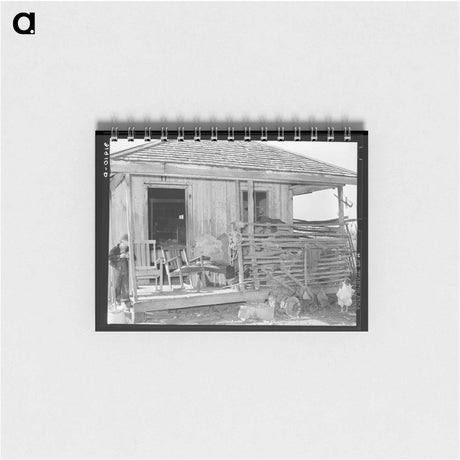 アートメモ帳-Logs on Flat Cars, Cascade, Idaho
 - ラッセル リー Memo.