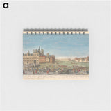 アートメモ帳-A View of the Town House or Guild Hall of Paris And from thence on both sides ye River Seine to St. Mary's Bridge & to ye Wooden Bridge call'd Pont Rouge
 - イェール大学アートギャラリー Memo.
