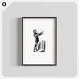 アートポスター-Vintage Guitar Musician from Paris-Neuf, Or Dream And Reality
 - 大英図書館 Poster.