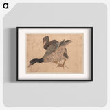 Album of Sketches by Katsushika Hokusai and His Disciples - 葛飾 北斎 Poster.