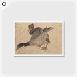 アートポストカード-Album of Sketches by Katsushika Hokusai and His Disciples - 葛飾 北斎 Postcard.