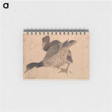 Album of Sketches by Katsushika Hokusai and His Disciples - 葛飾 北斎 Memo.