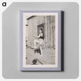 アートパネル-Woman Wearing a Grass Skirt
 - セントルイス美術館 Canvas.