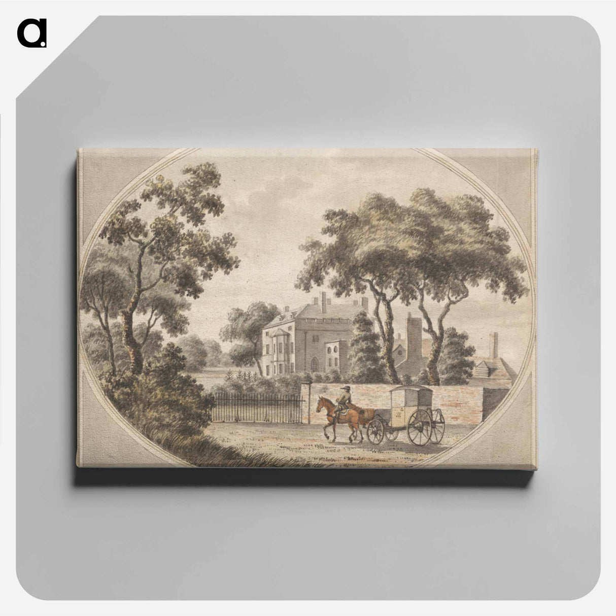 アートパネル-Cranbourne Lodge
 - イェール大学アートギャラリー Canvas.