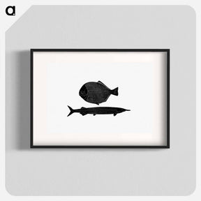 アートポスター-Fish from Manual Of Geology
 - 大英図書館 Poster.