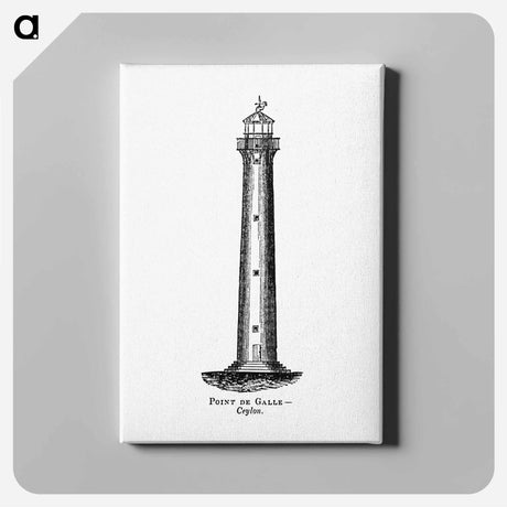 アートパネル-Point de Galle, Ceylon
 - 大英図書館 Canvas.