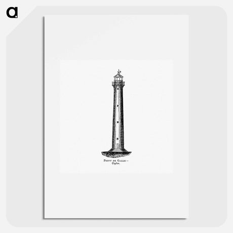 アートポスター-Point de Galle, Ceylon
 - 大英図書館 Poster.
