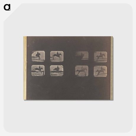 アートポストカード-Leaping
 - エドワード マイブリッジ Postcard.