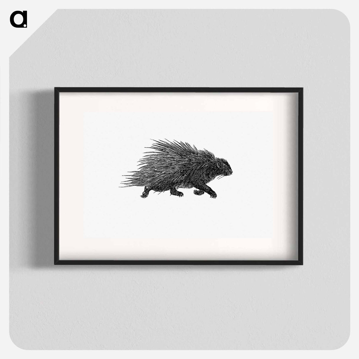 アートポスター-Hedgehog from Portuguese Expedition to Muatianvua Ethnographia and Traditional History of the People of Lunda
 - 大英図書館 Poster.