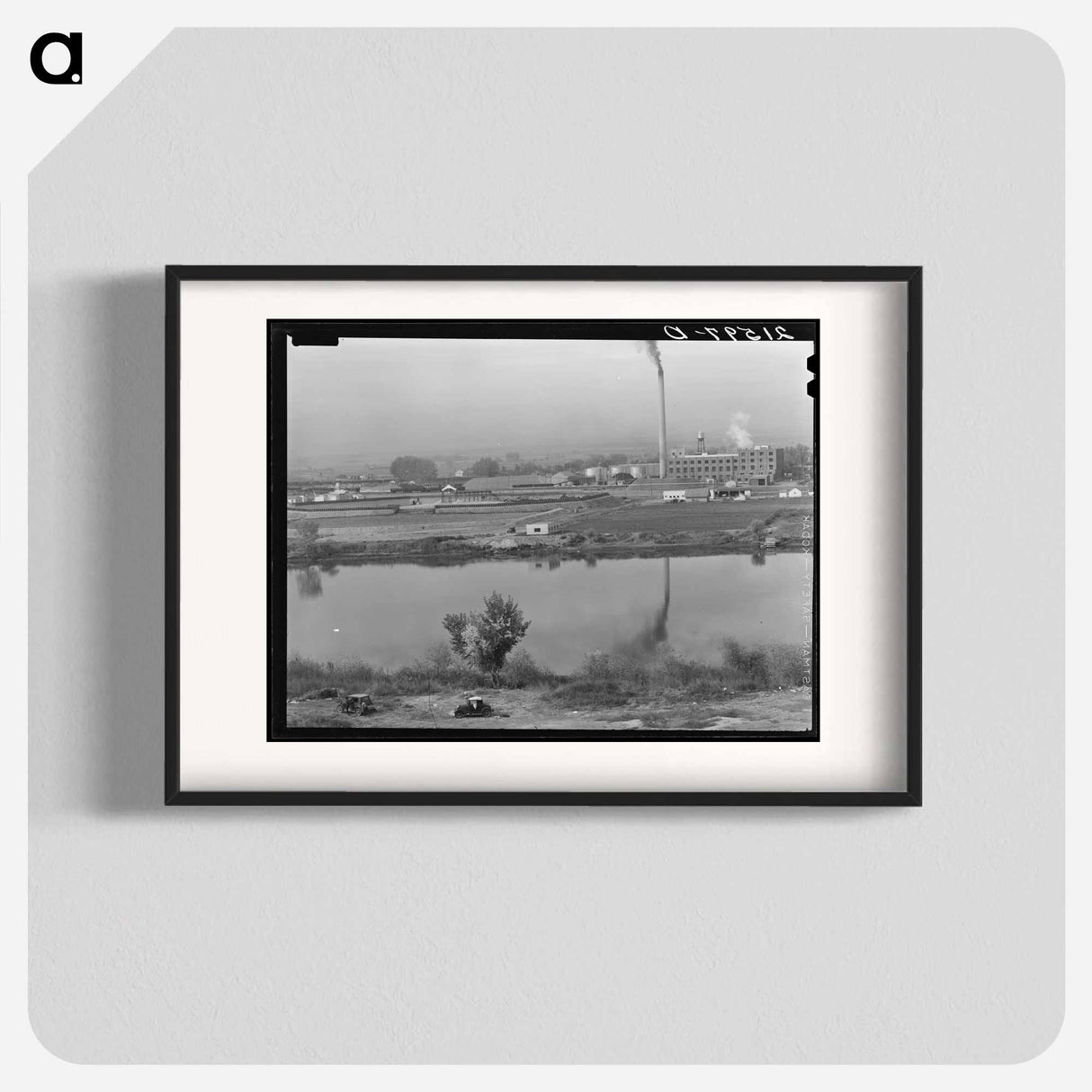 Untitled photo, possibly related to: Sugar beet factory along Snake River - Dorothea Lange Poster.