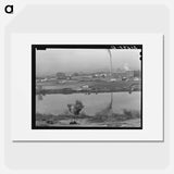 Untitled photo, possibly related to: Sugar beet factory along Snake River - Dorothea Lange Poster.