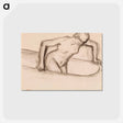 アートポストカード-Woman in Tub
 - バーンズ・コレクション Postcard.