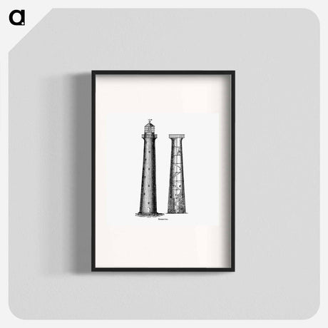 アートポスター-Bermuda from Circular relating to Lighthouses, Lightships, Buoys, and Beacons
 - 大英図書館 Poster.