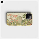 Hokusai's Fine Views of the Eastern Capital at a Glance - 葛飾 北斎 Phone Case.