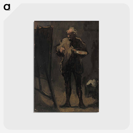 アートポストカード-The Painter in Front of His Painting
 - バーンズ・コレクション Postcard.