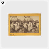 アートポストカード-Panama Native Women
 - エドワード マイブリッジ Postcard.