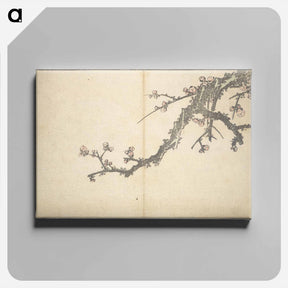 アートパネル-A Realistic Sketchbook by Hokusai - 葛飾 北斎 Canvas.