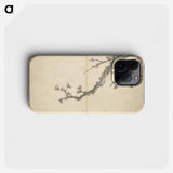梅花図（絵手本） - 葛飾 北斎 Phone Case.