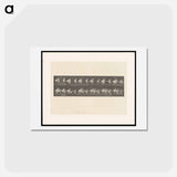 アートポストカード-Running Fallow Deer
 - エドワード マイブリッジ Postcard.