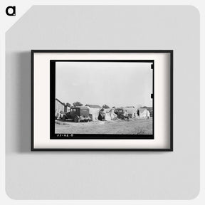 アートポスター-Migrant Camp, Weslaco
 - ラッセル リー Poster.